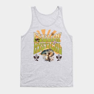 Groovy Retro Feelin' Mystical Mushrooms Tank Top